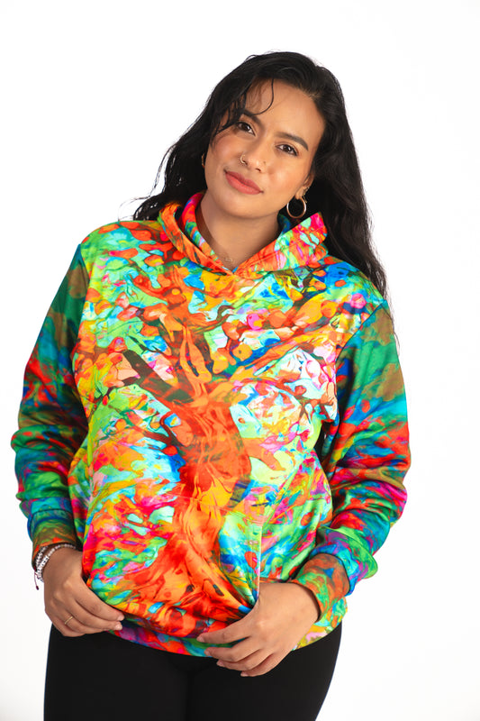 Rainbow Forest Hoodie