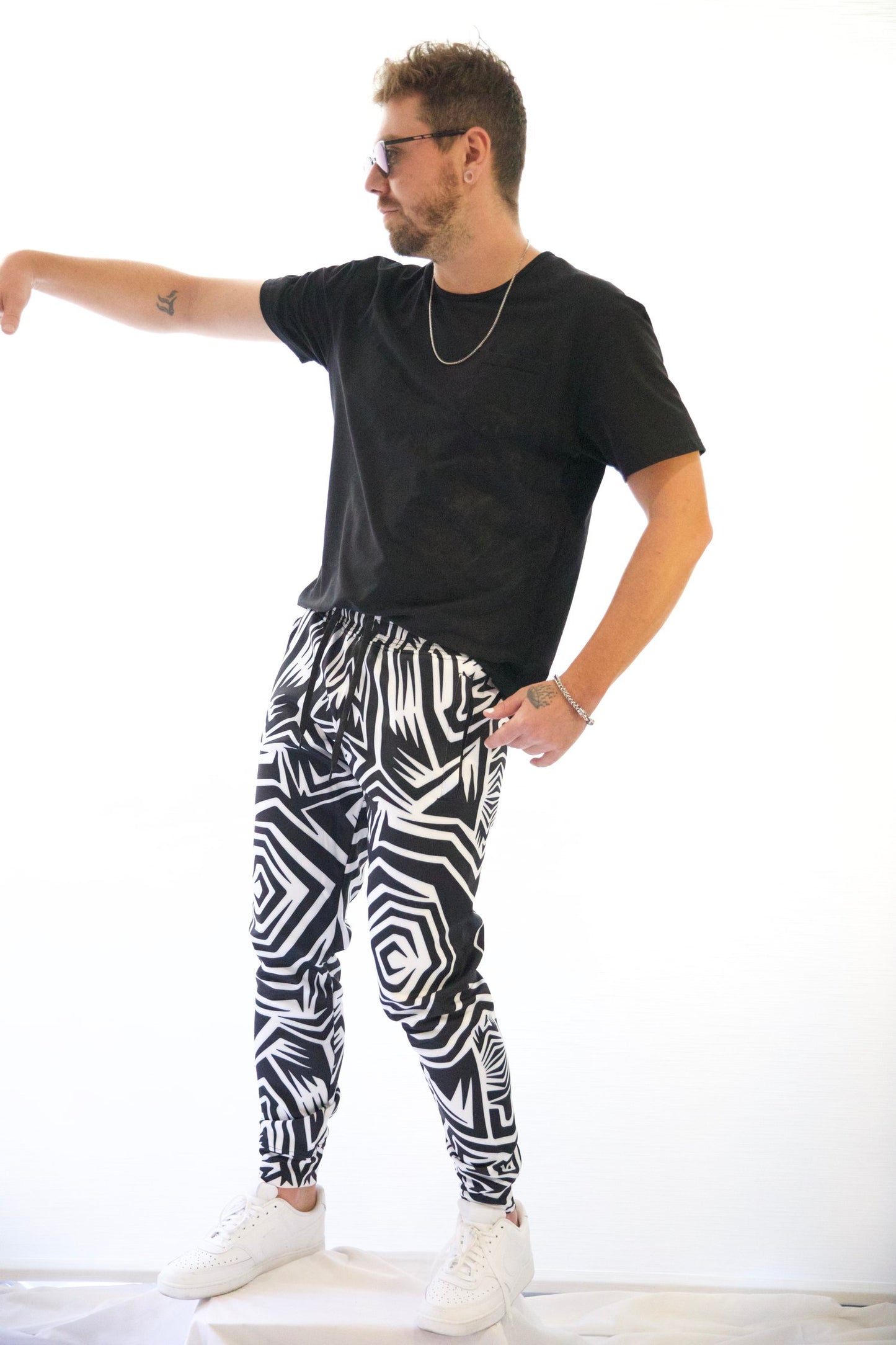 Zebra Print Joggers